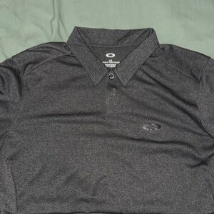 Oakley Men's Charcoal Polo Shirt